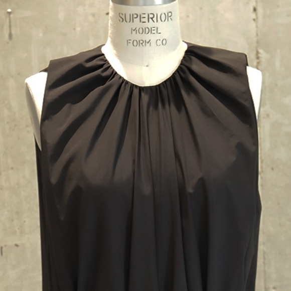 Christian Wijnants 🏷️NWT Wide Leg Sleeveless Black Cotton Poplin Jumpsuit 4 - Picture 10 of 13